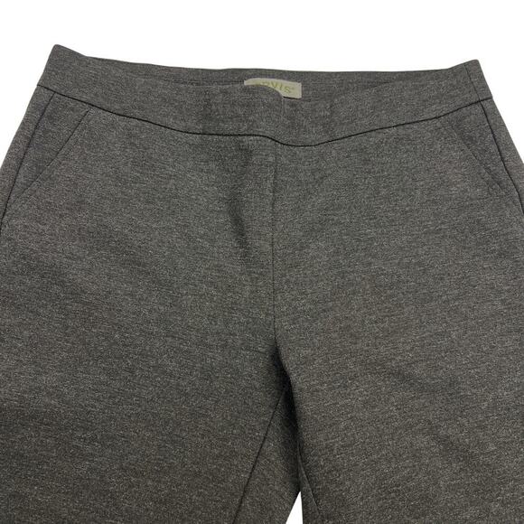 Orvis Dark Gray Mid Rise Ponte Straight Leg Pants Faux Front Pockets Size 6 - Picture 2 of 9